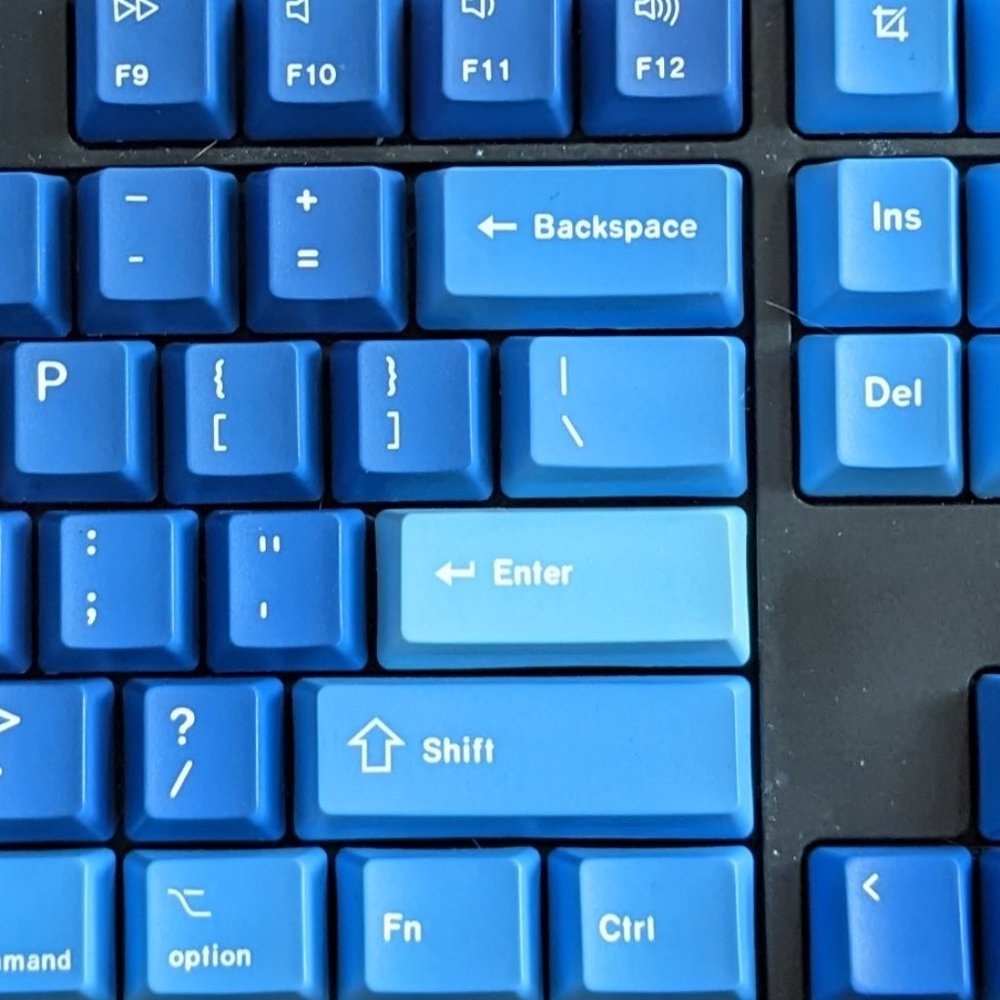 Keychron K10 wireless 104-key mechanical keyboard w OEM PBT keycaps